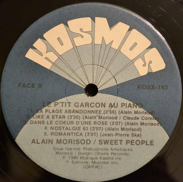 Alain Morisod / Sweet People : Le P'tit Garcon Au Piano (LP, Album)