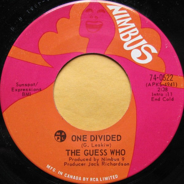 The Guess Who : Rain Dance (7", Single)