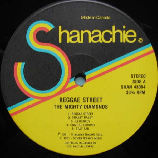 The Mighty Diamonds : Reggae Street (LP, Album)