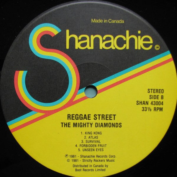 The Mighty Diamonds : Reggae Street (LP, Album)