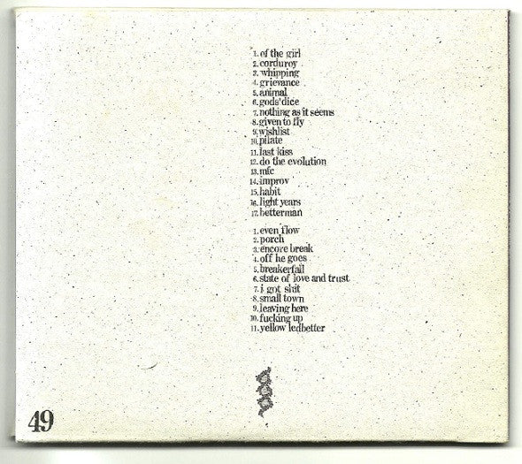 Pearl Jam : Montreal, Canada - October 4, 2000 (2xCD, Album, Tour)