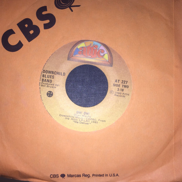 Downchild Blues Band : Tryin' To Keep Her 88's Straight / Oh! Oh! (7")