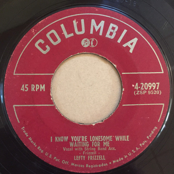 Lefty Frizzell : Forever (And Always) (7")