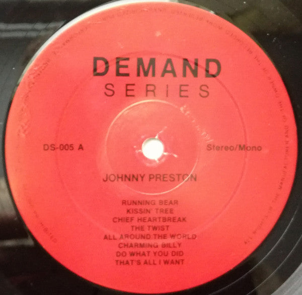 Johnny Preston : Come Rock With Me (LP, Comp, RE)