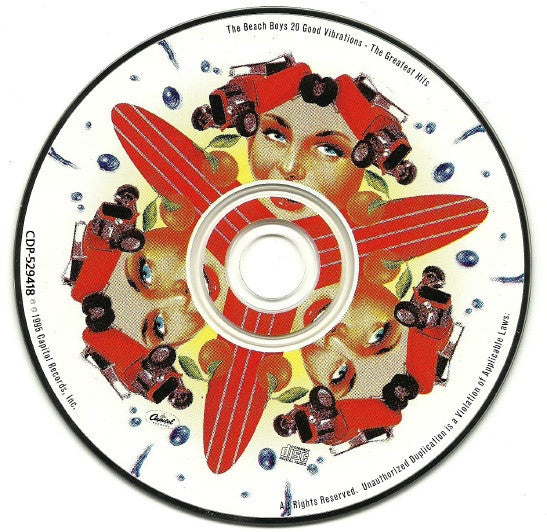 The Beach Boys : 20 Good Vibrations - The Greatest Hits (CD, Comp, Club)
