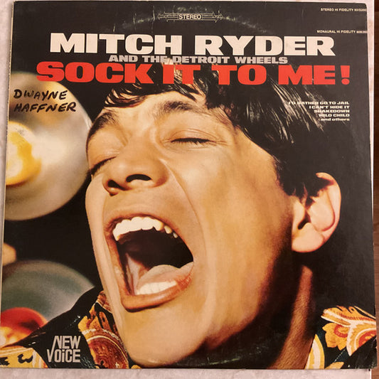 Mitch Ryder & The Detroit Wheels : Sock It To Me! (LP, Album)