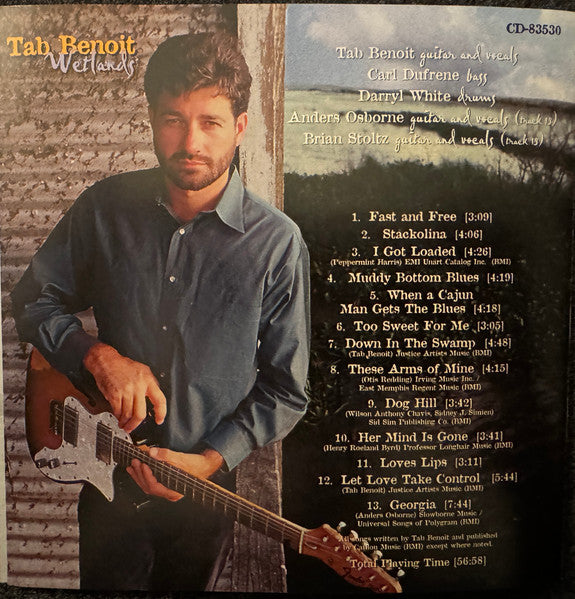 Tab Benoit : Wetlands (CD, Album)