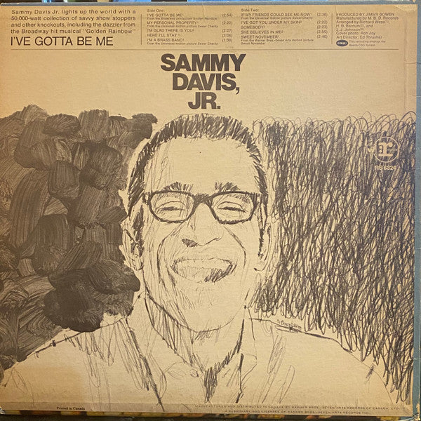 Sammy Davis Jr. : I Gotta Be Me (LP)