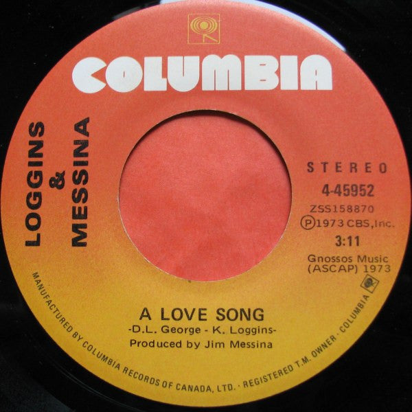Loggins And Messina : My Music (7", Single)