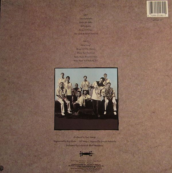 Ladysmith Black Mambazo : Shaka Zulu (LP, Album)