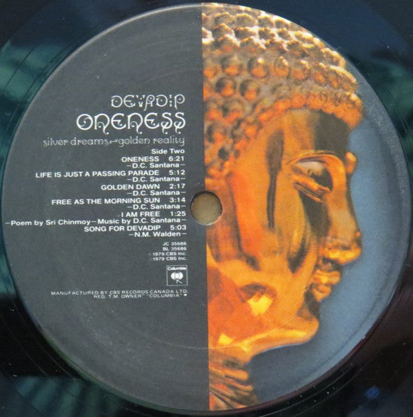 Devadip : Oneness (Silver Dreams-Golden Reality) (LP, Album, Gat)