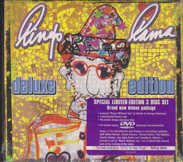 Ringo Starr : Ringo Rama Deluxe Edition (CD, Album, Dlx + DVD-V, Ltd, Dol + CD, Album)