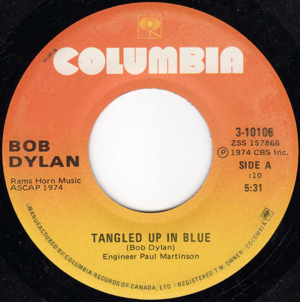 Bob Dylan : Tangled Up In Blue (7")