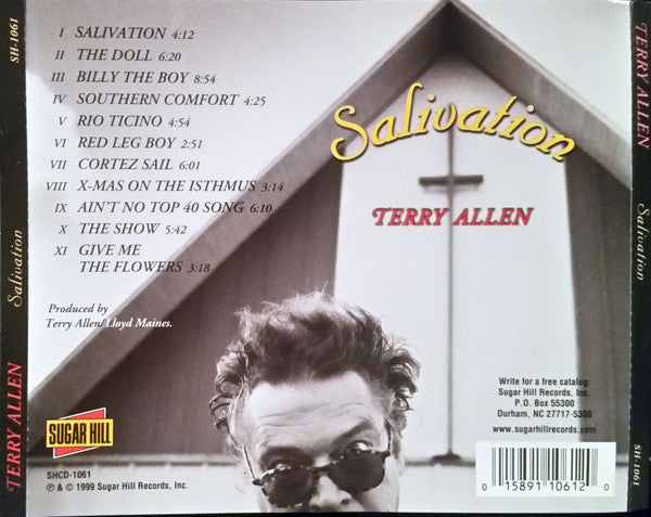 Terry Allen : Salivation (CD, Album)