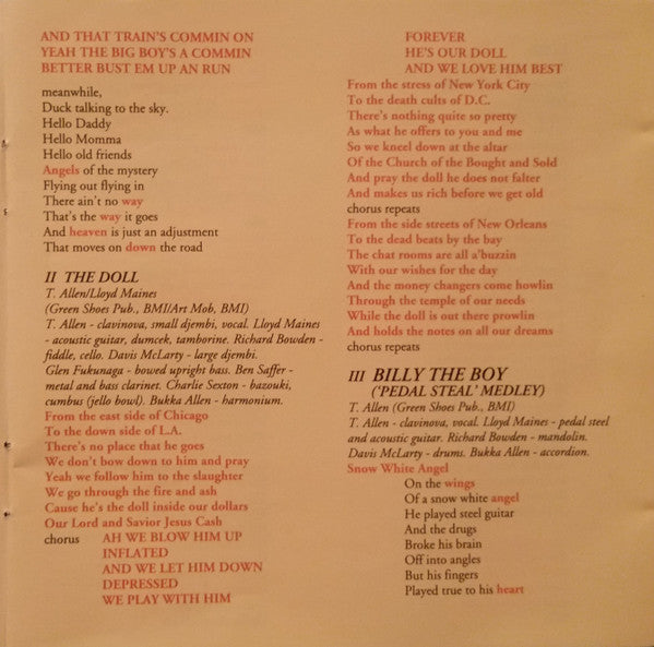 Terry Allen : Salivation (CD, Album)