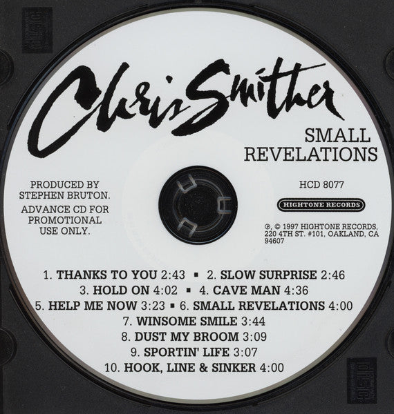 Chris Smither : Small Revelations (HDCD, Album, Promo, RE)