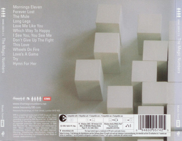 The Magic Numbers : The Magic Numbers (CD, Album, Copy Prot.)