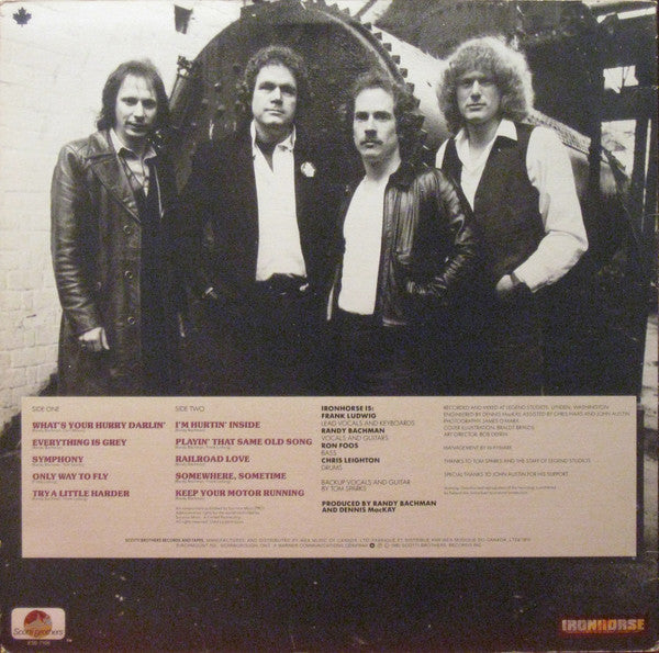 Ironhorse : Everything Is Grey (LP, Album)