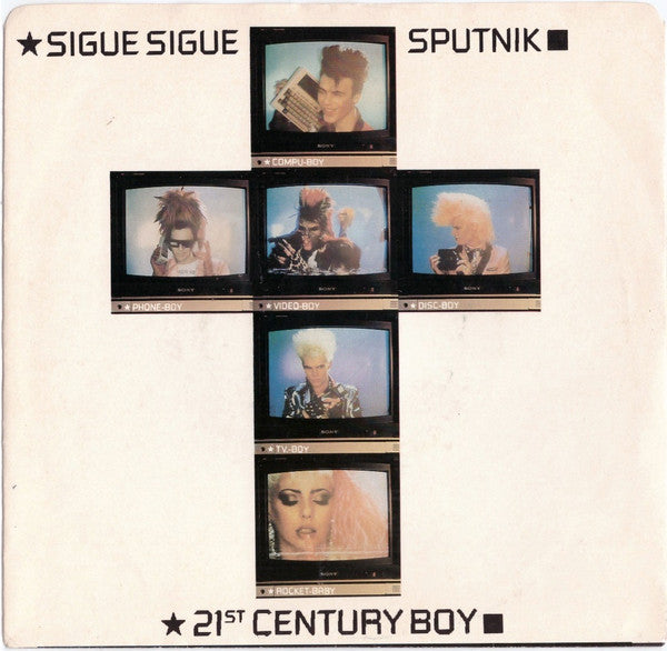 Sigue Sigue Sputnik : 21st Century Boy (7", Single)