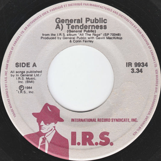 General Public : Tenderness (7", Single)