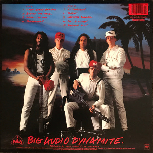 Big Audio Dynamite : No. 10, Upping St. (LP, Album)