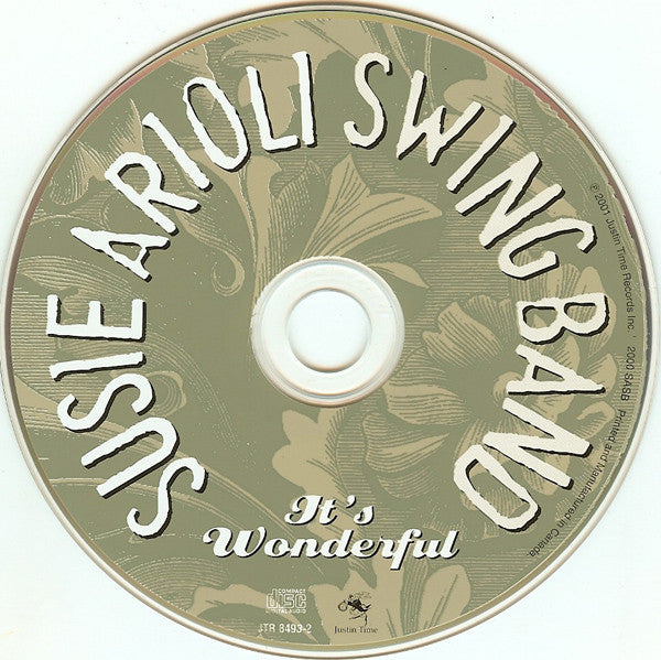 Susie Arioli Swing Band* Featuring Jordan Officer : It's Wonderful (CD, Album, RE)