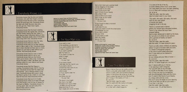 Leonard Cohen : More Best Of (CD, Comp)