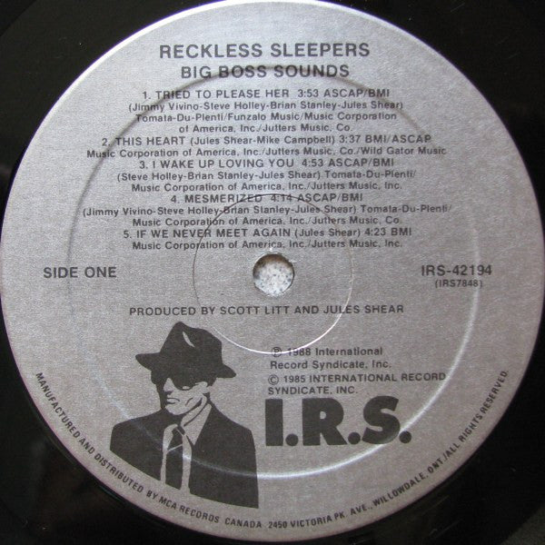 Reckless Sleepers : Big Boss Sounds (LP, Album)