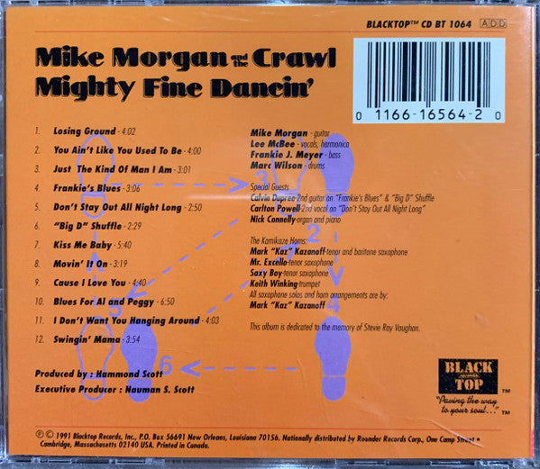Mike Morgan & The Crawl : Mighty Fine Dancin' (CD, Album)