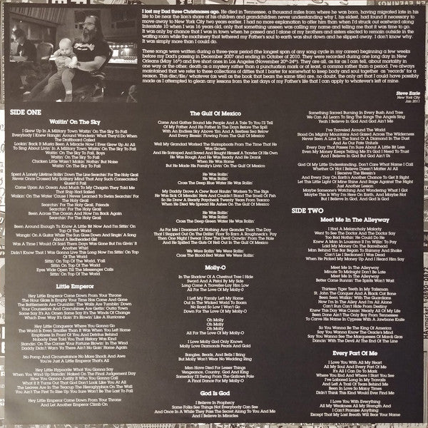Steve Earle : I'll Never Get Out Of This World Alive (LP, Album, Ltd, 180)