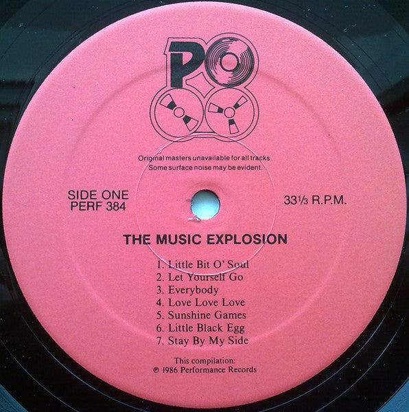 The Music Explosion : Little Bit O'Soul: The Very Best Of (LP, Comp + Flexi, 8", S/Sided, EP)