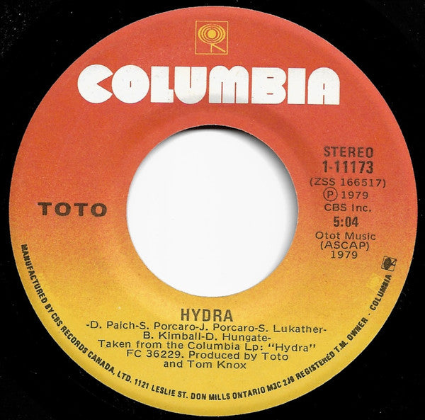 Toto : 99 (7", Single)