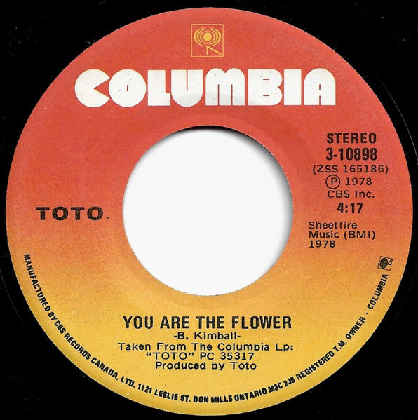 Toto : I'll Supply The Love (7", Single)