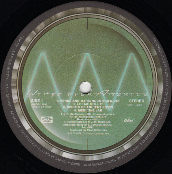 Wings (2) : Wings Over America (3xLP, Album, Cap)