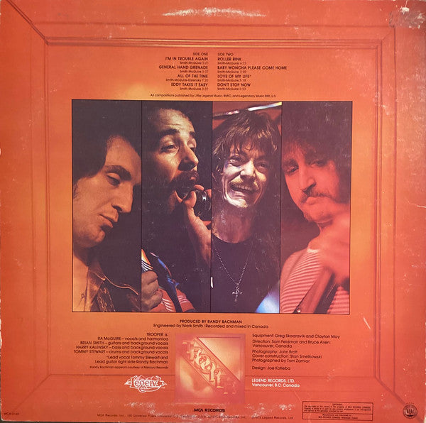Trooper (4) : Trooper (LP, Album)