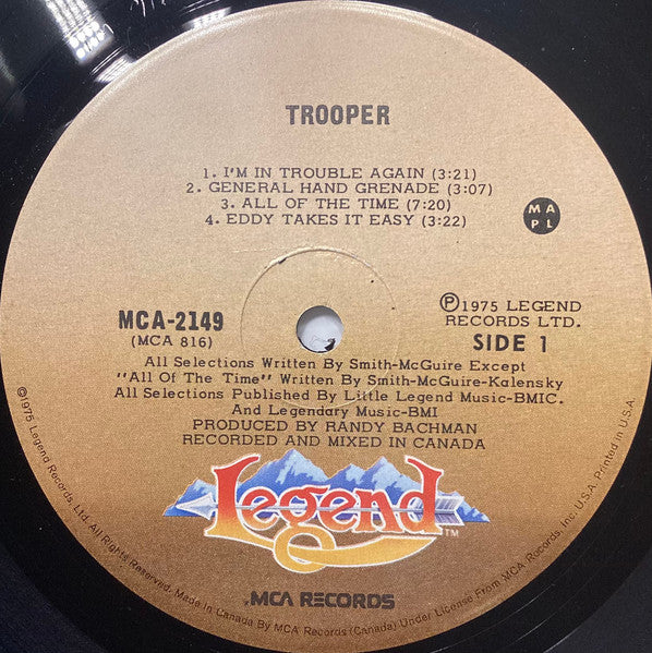 Trooper (4) : Trooper (LP, Album)