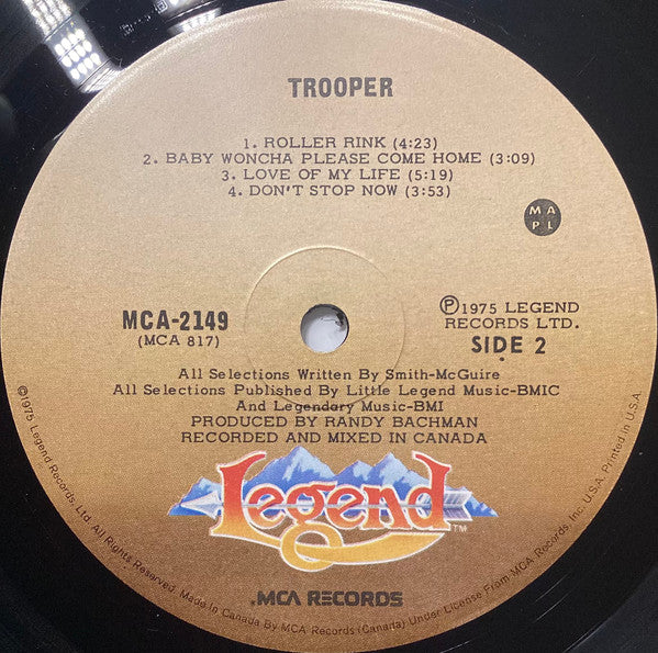 Trooper (4) : Trooper (LP, Album)