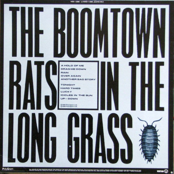 The Boomtown Rats : In The Long Grass (LP, Album)