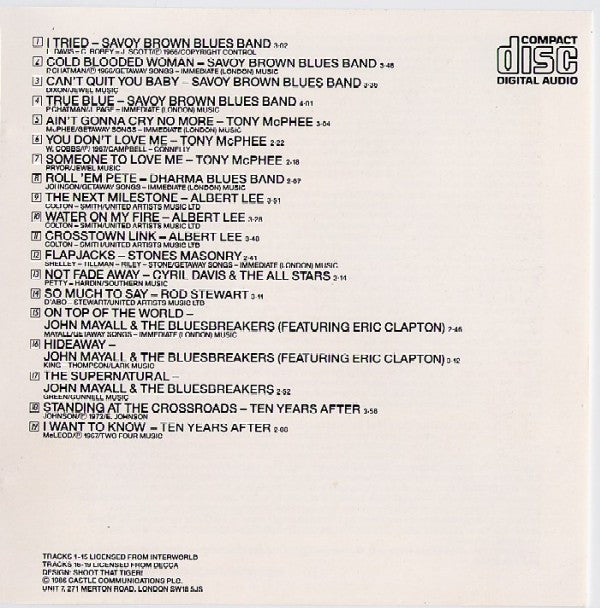 Various : White Boy Blues Volume 2 (CD, Comp)
