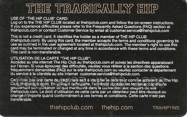 The Tragically Hip : In Violet Light (CD, Album)