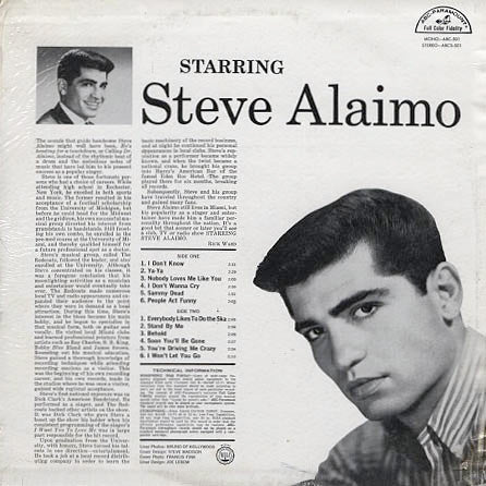 Steve Alaimo : Starring Steve Alaimo (LP, Album, Mono)