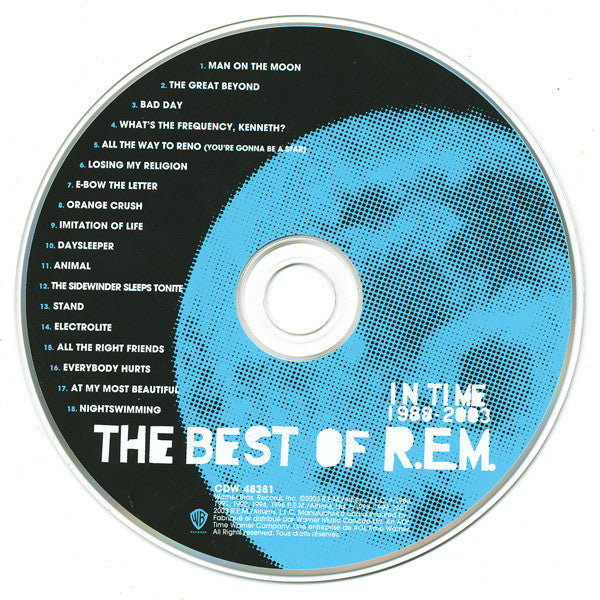 R.E.M. : In Time: The Best Of R.E.M. 1988-2003 (CD, Comp)