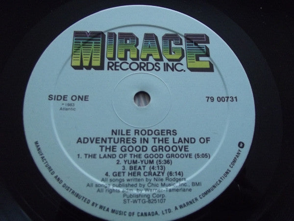 Nile Rodgers : Adventures In The Land Of The Good Groove (LP, Album)