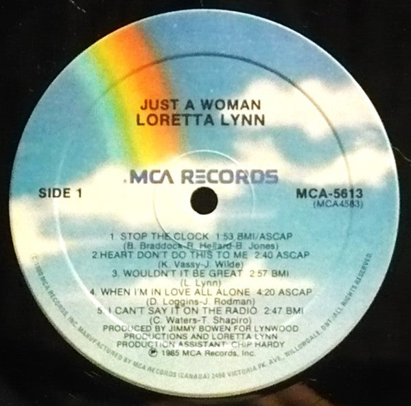 Loretta Lynn : Just A Woman (LP, Album)