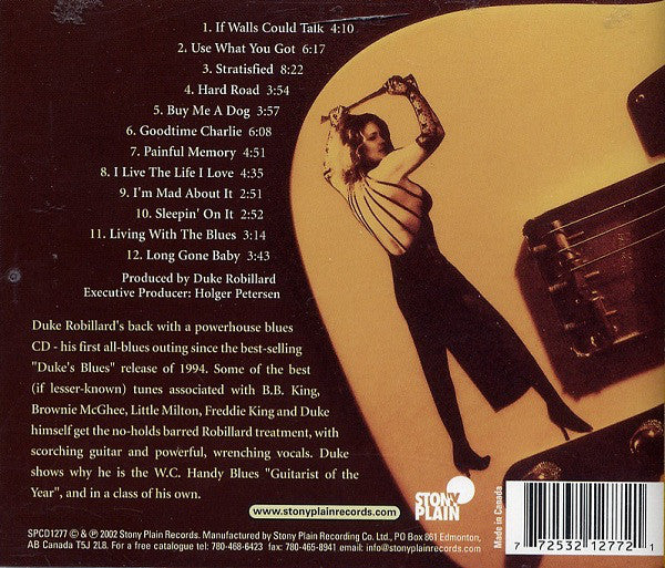 Duke Robillard : Living With The Blues (CD, Album)