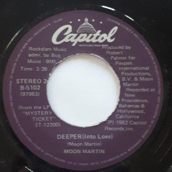 Moon Martin : X-Ray Vision (7")