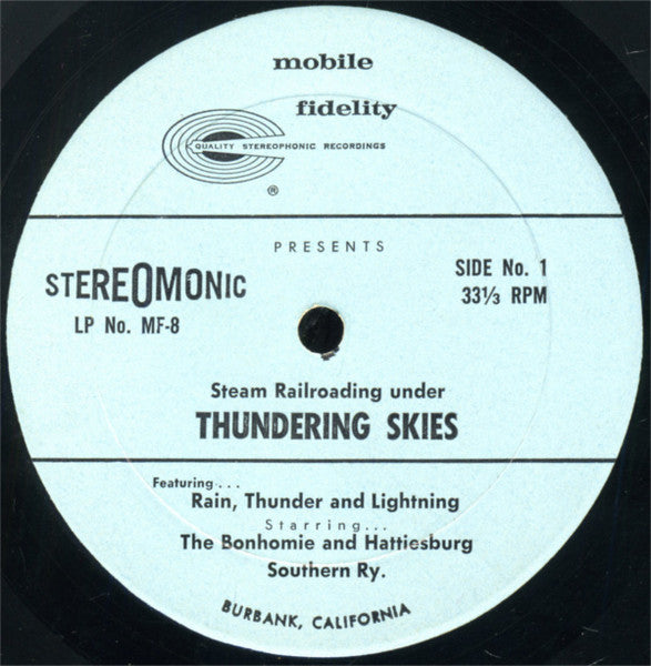 No Artist : Steam Railroading Under Thundering Skies (LP)