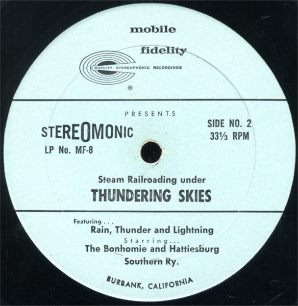 No Artist : Steam Railroading Under Thundering Skies (LP)
