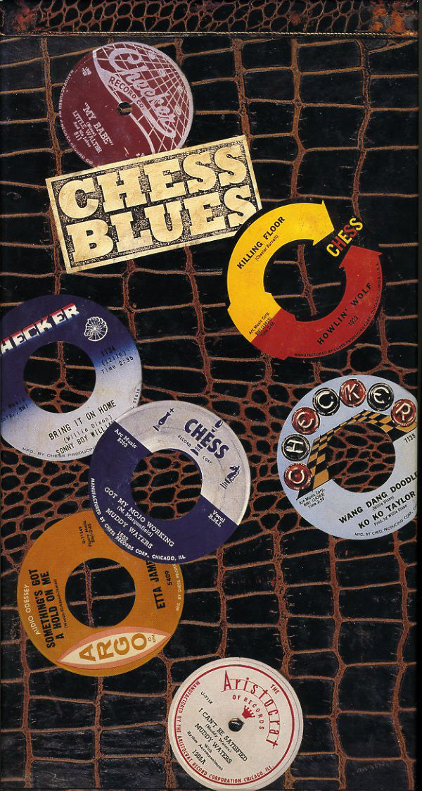 Various : Chess Blues (4xCD, Comp, DAD + Box)