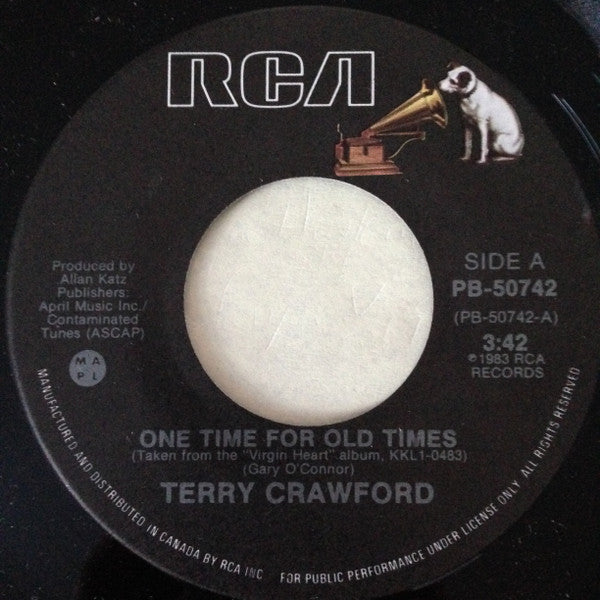 Terry Crawford : One Time For Old Times (7", Single)